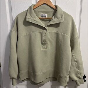 American Eagle Outfitters Sage Green Women's Sweatshirt